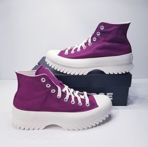 NIB Converse Bold Purple High-Tops